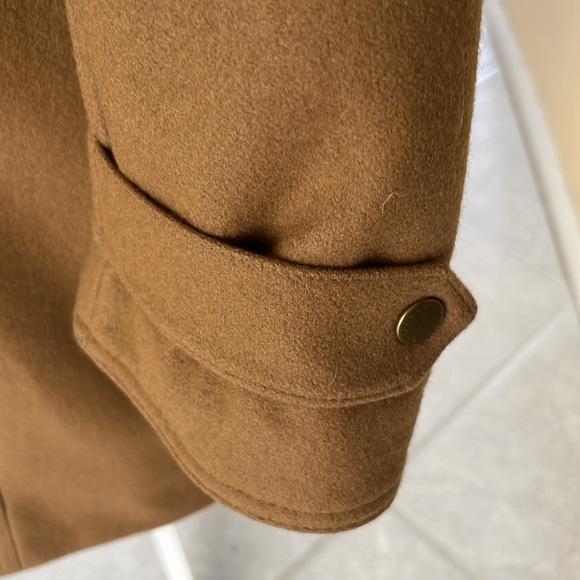 Barbour Wool Newmarket winter coat size 12 US - Picture 6 of 16